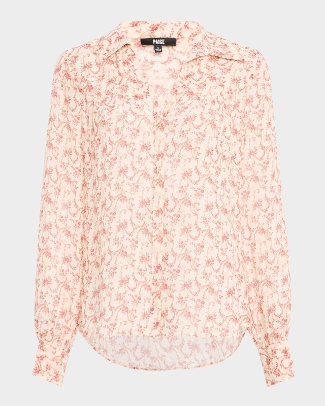 Gardener Floral Button Down Blous